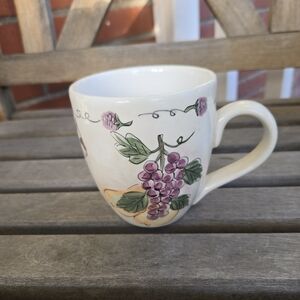 Fresh Fruit Mug Hand Painted